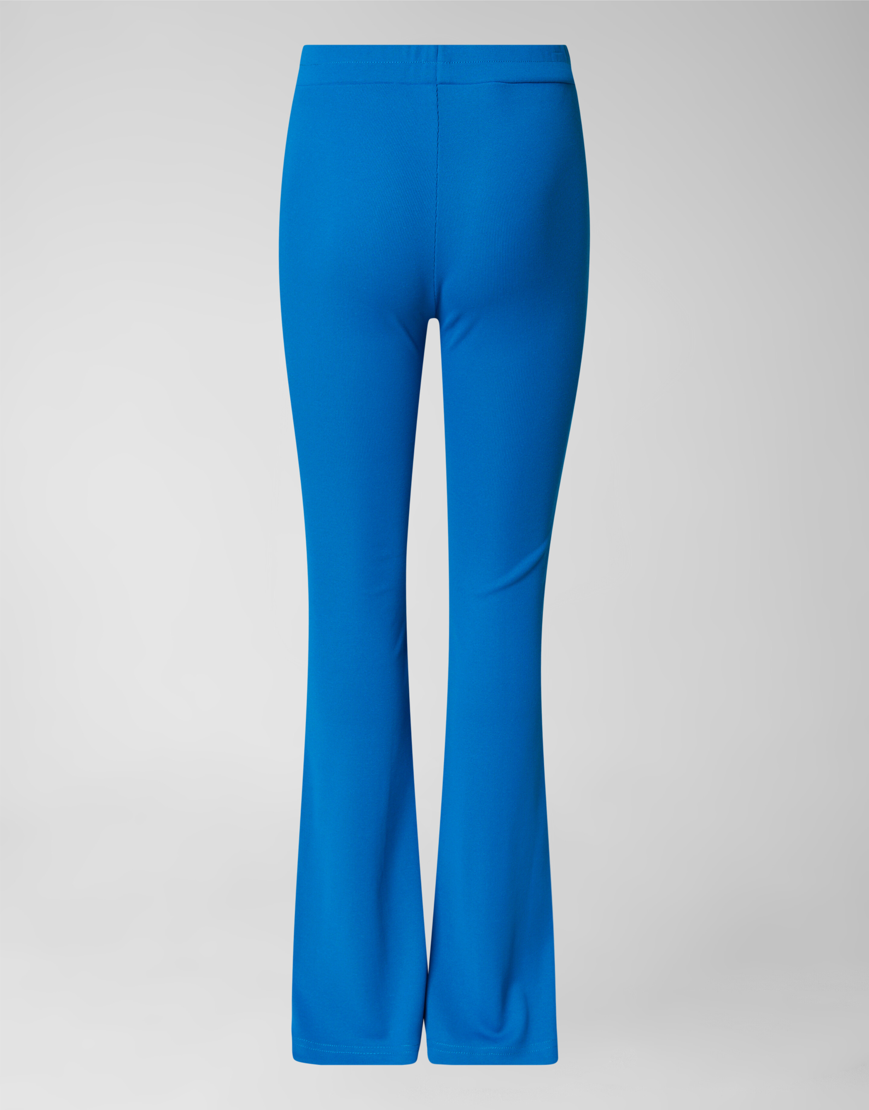 Rib Flared Legging Blauw SHOEBY GIRLS
