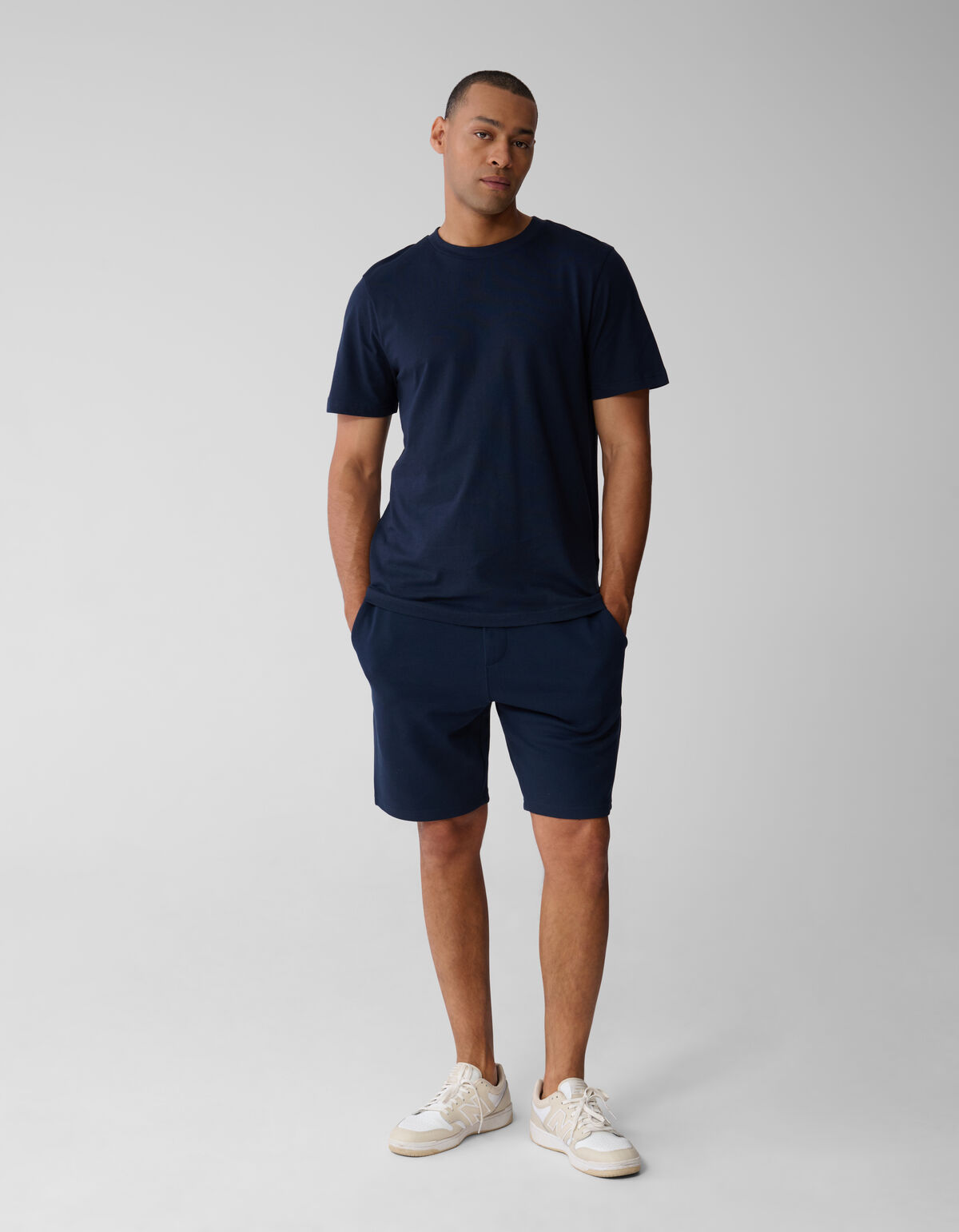Cirkle Artwork T-shirt Donkerblauw SHOEBY MEN