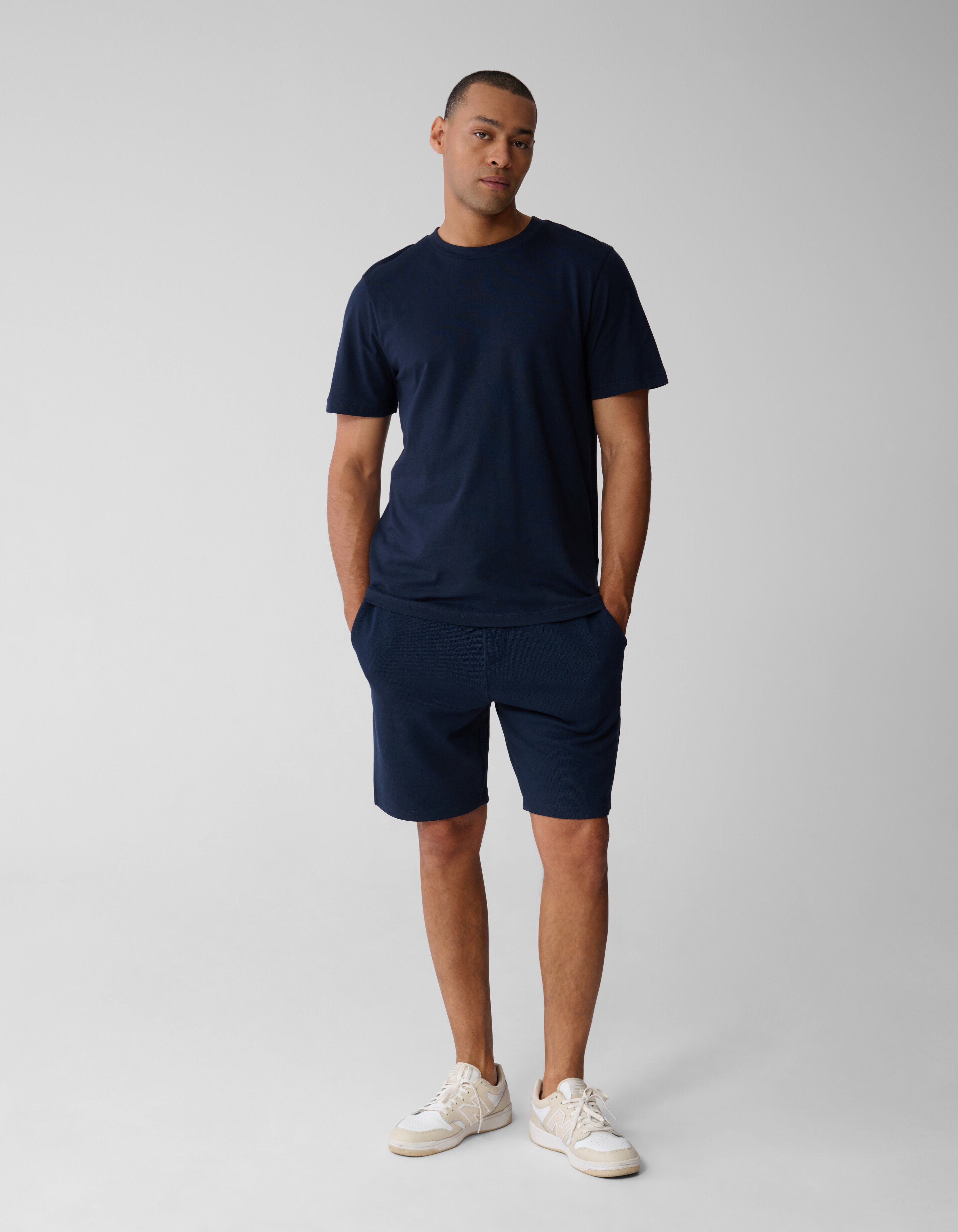 Cirkle Artwork T-shirt Donkerblauw SHOEBY MEN