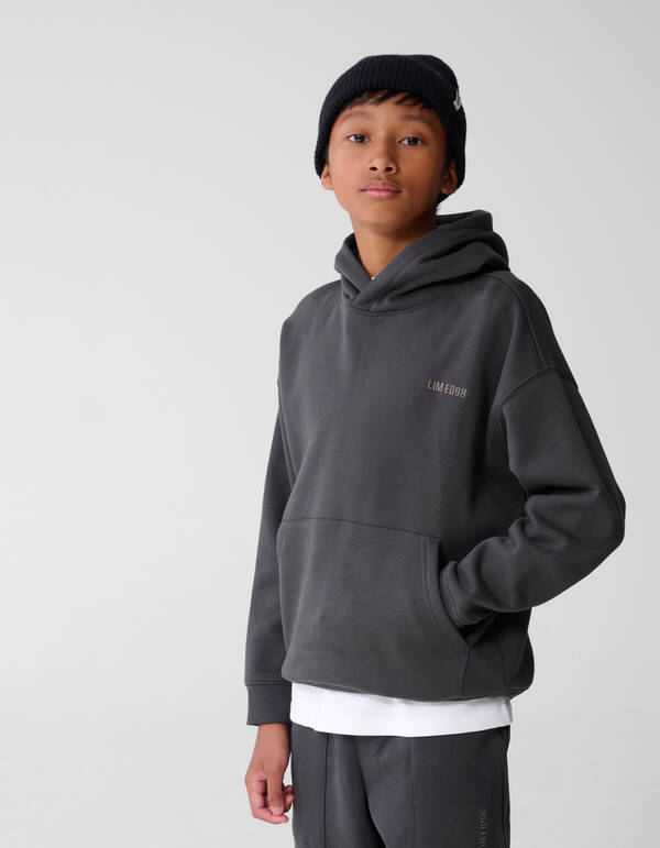 Chill Artwork Hoodie Donkergrijs SHOEBY BOYS