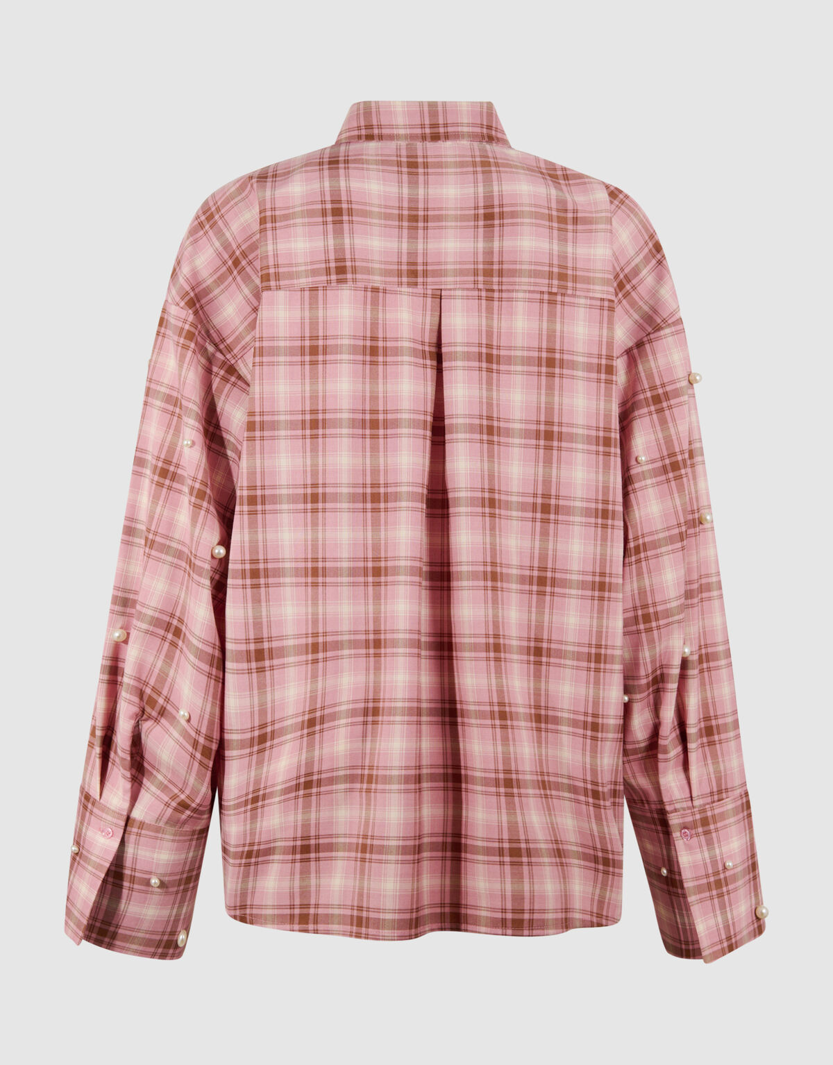 Ruiten Parel Blouse Roze SHOEBY WOMEN