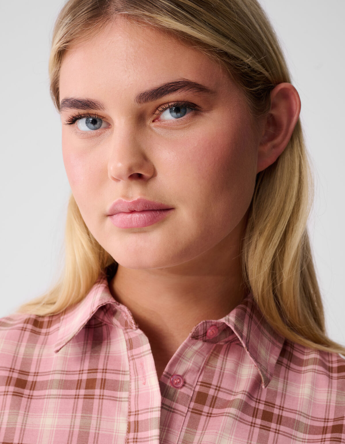 Ruiten Parel Blouse Roze SHOEBY WOMEN