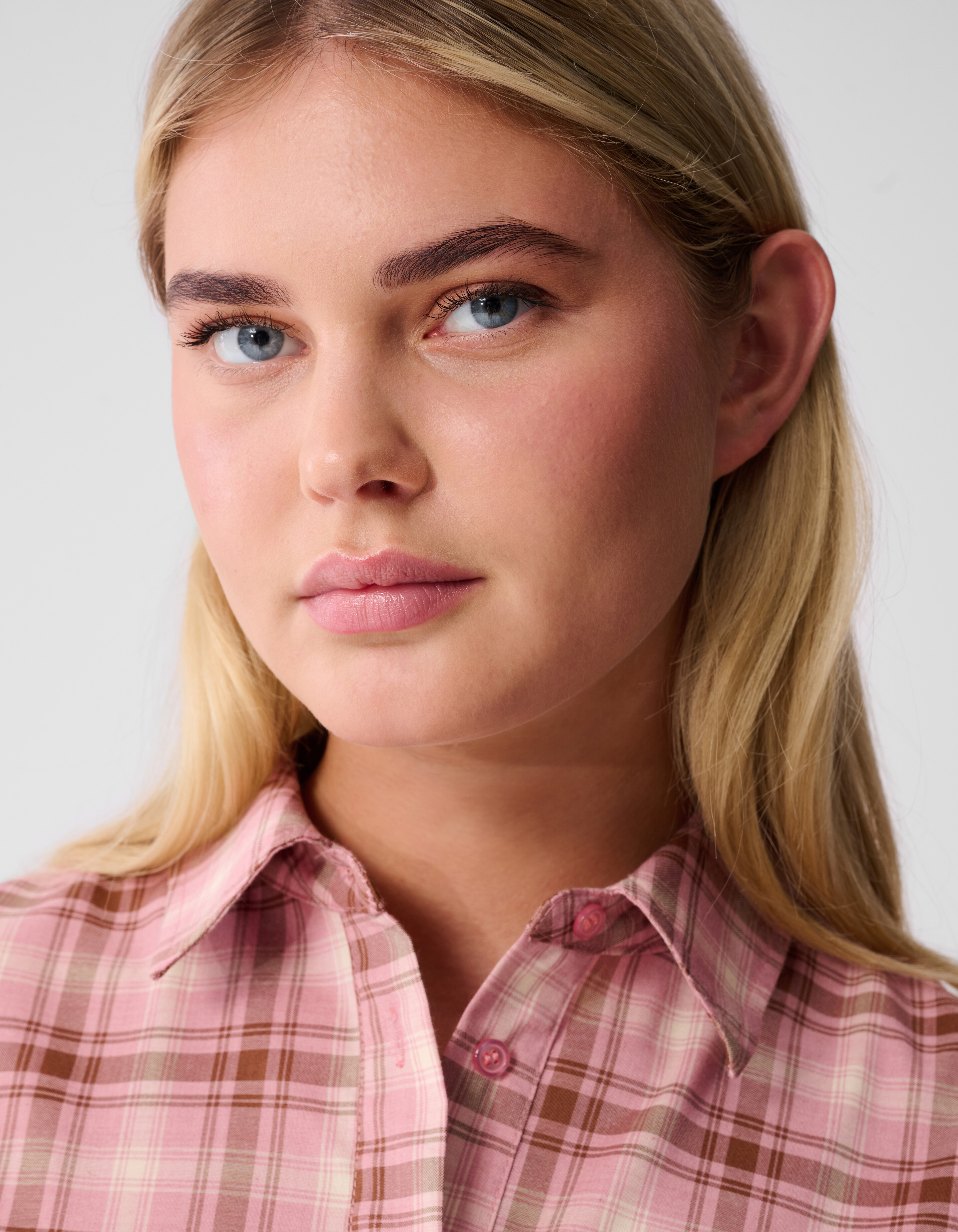 Ruiten Parel Blouse Roze SHOEBY WOMEN