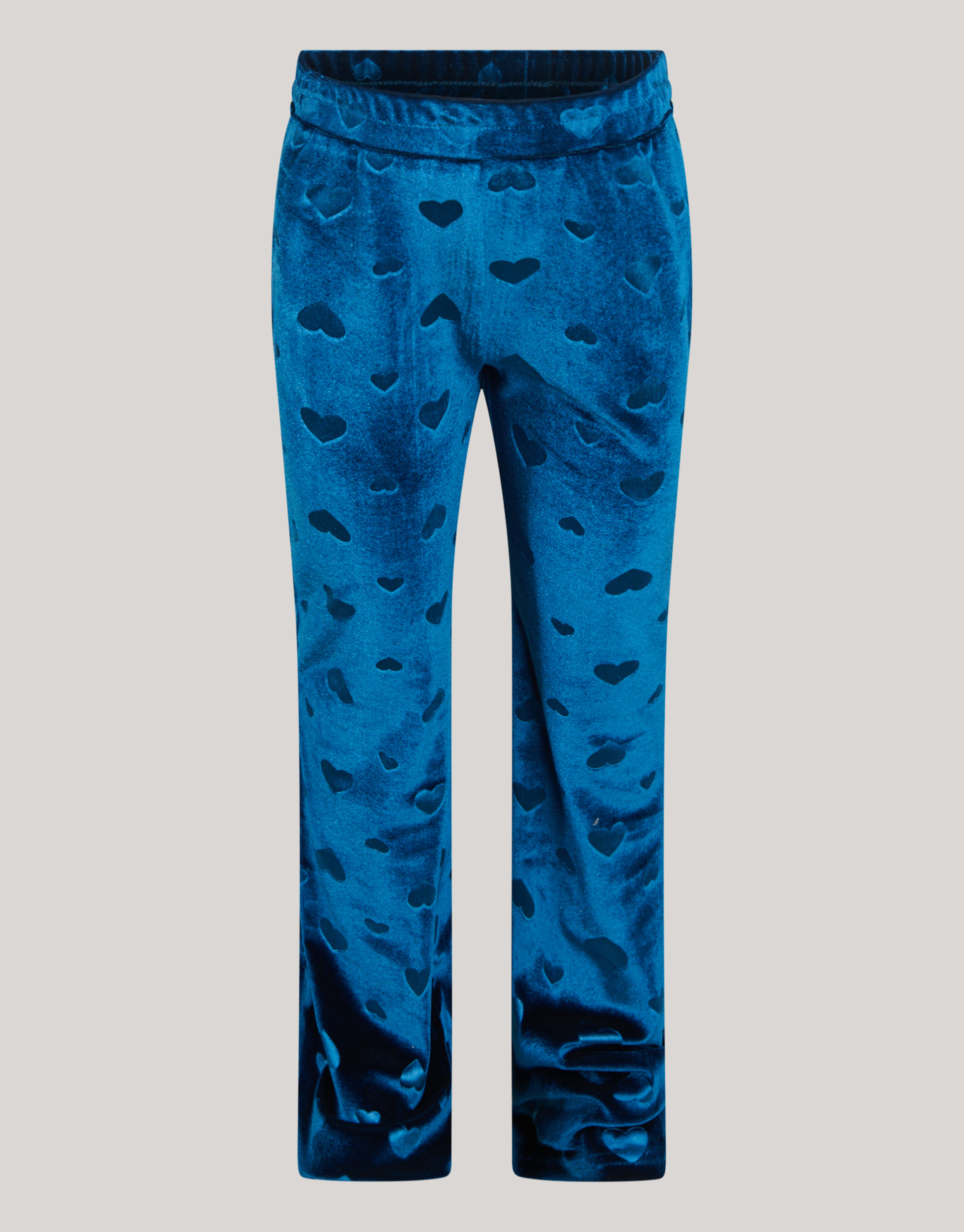 Velvet Heart Flared Legging Blauw SHOEBY GIRLS