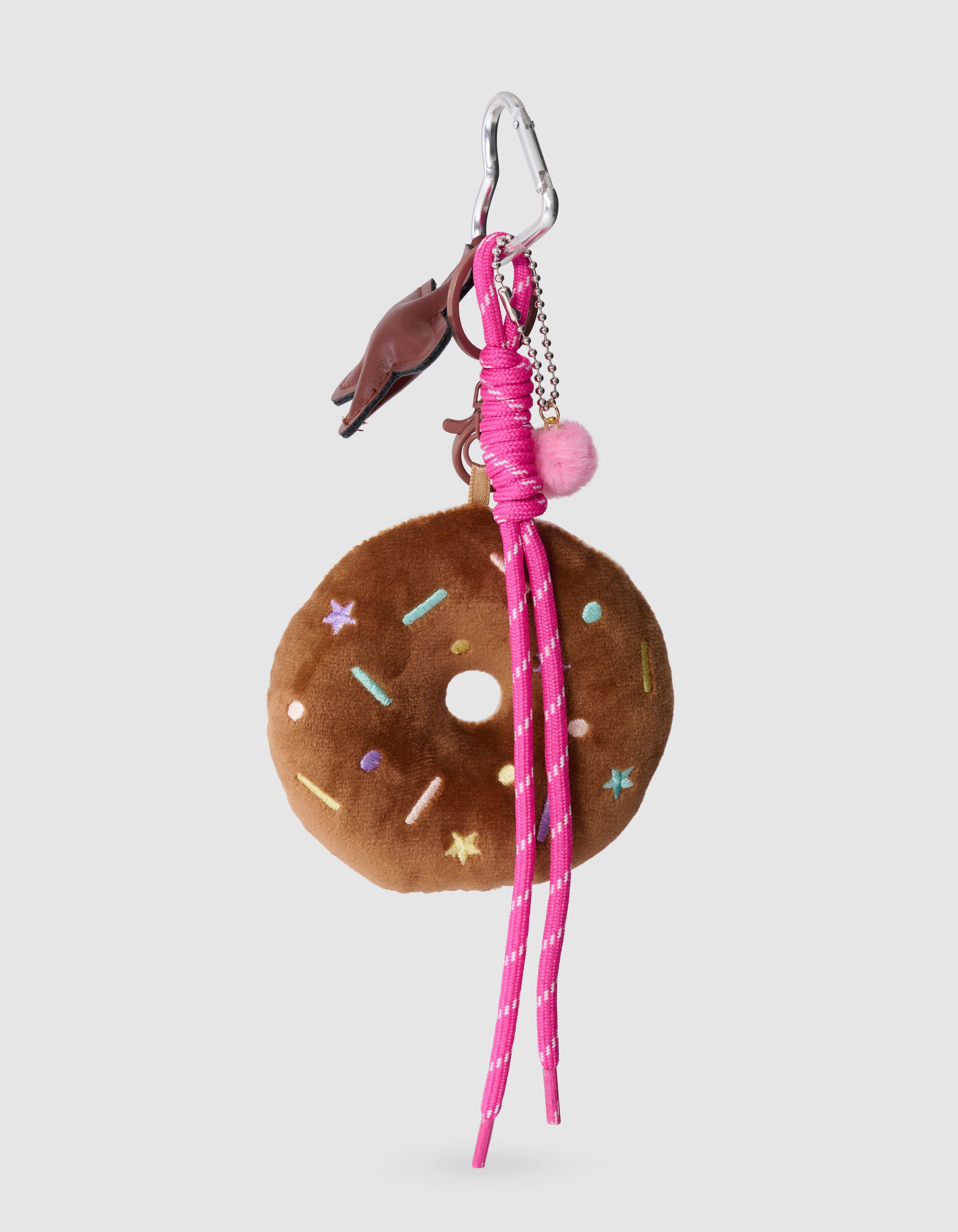 Donut Sleutelhanger Bruin SHOEBY ACCESSOIRES