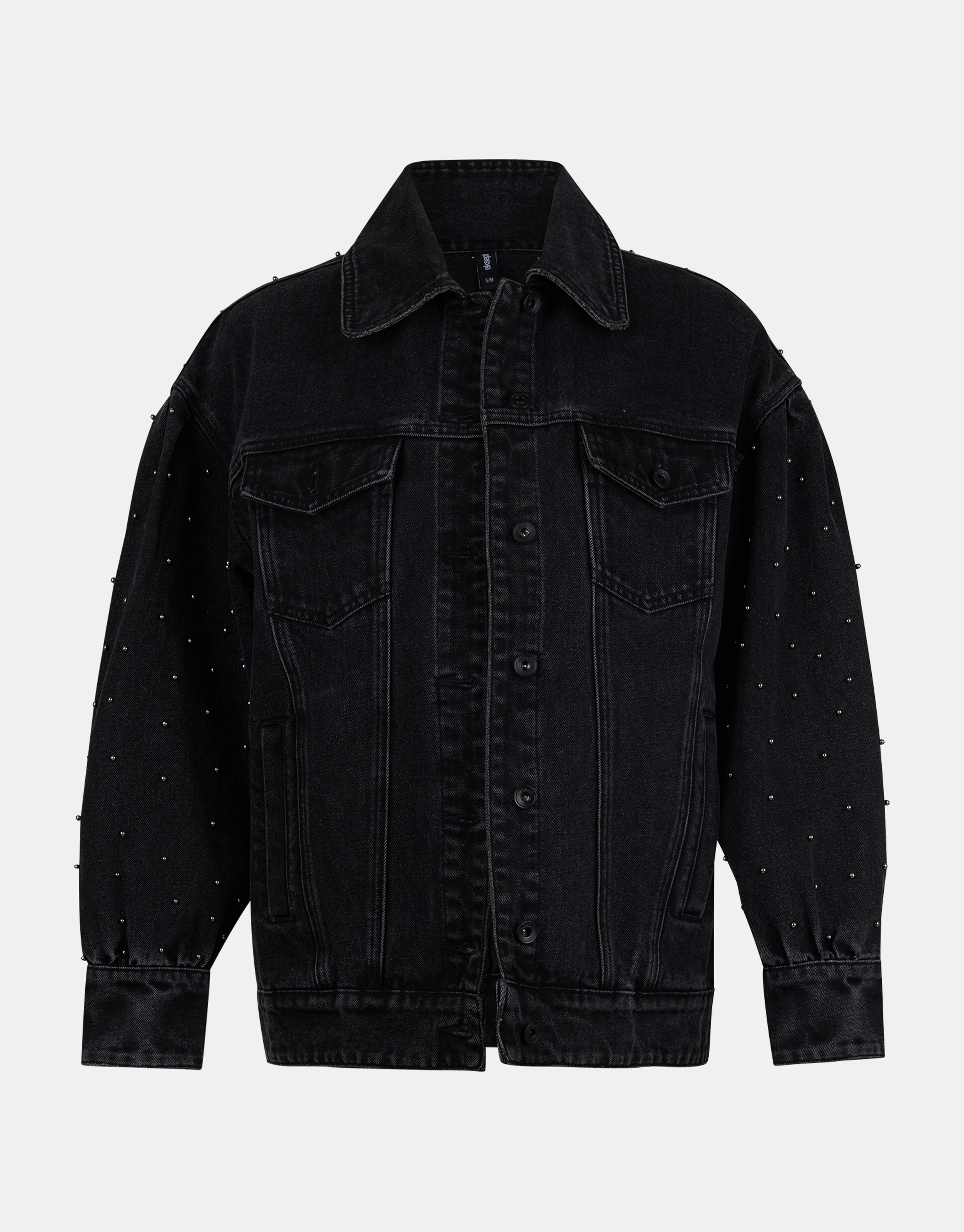 Denim Stud Jas EKSEPT