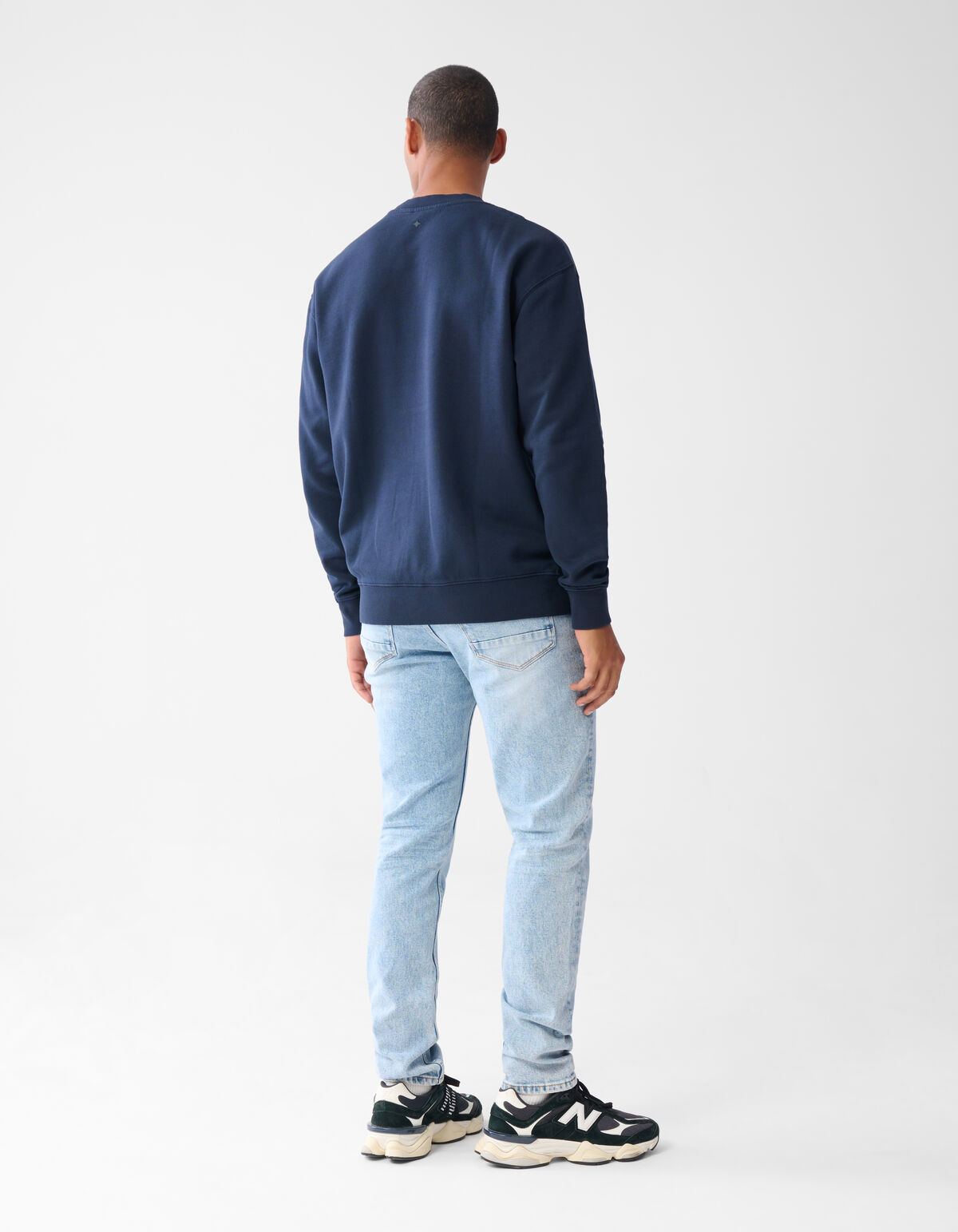 Artwork Sweater Donkerblauw SHOEBY MEN