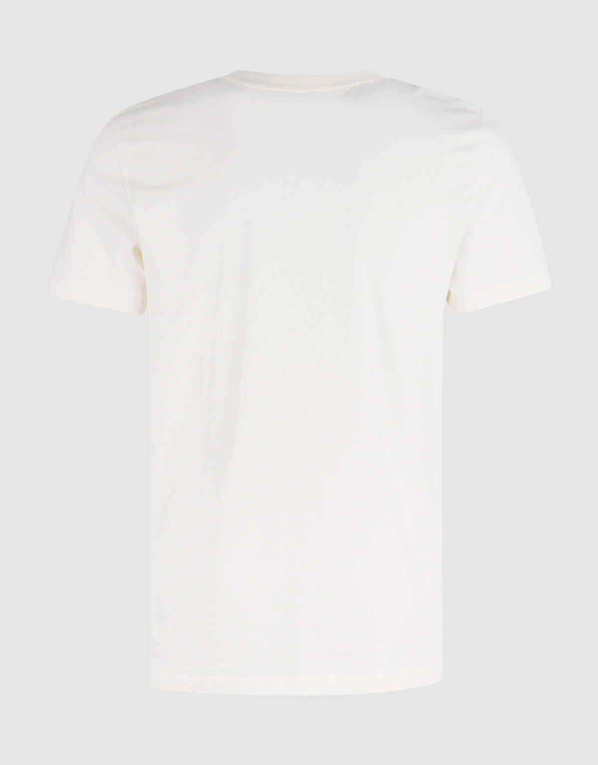 Tekst T-shirt Gebroken Wit SHOEBY MEN