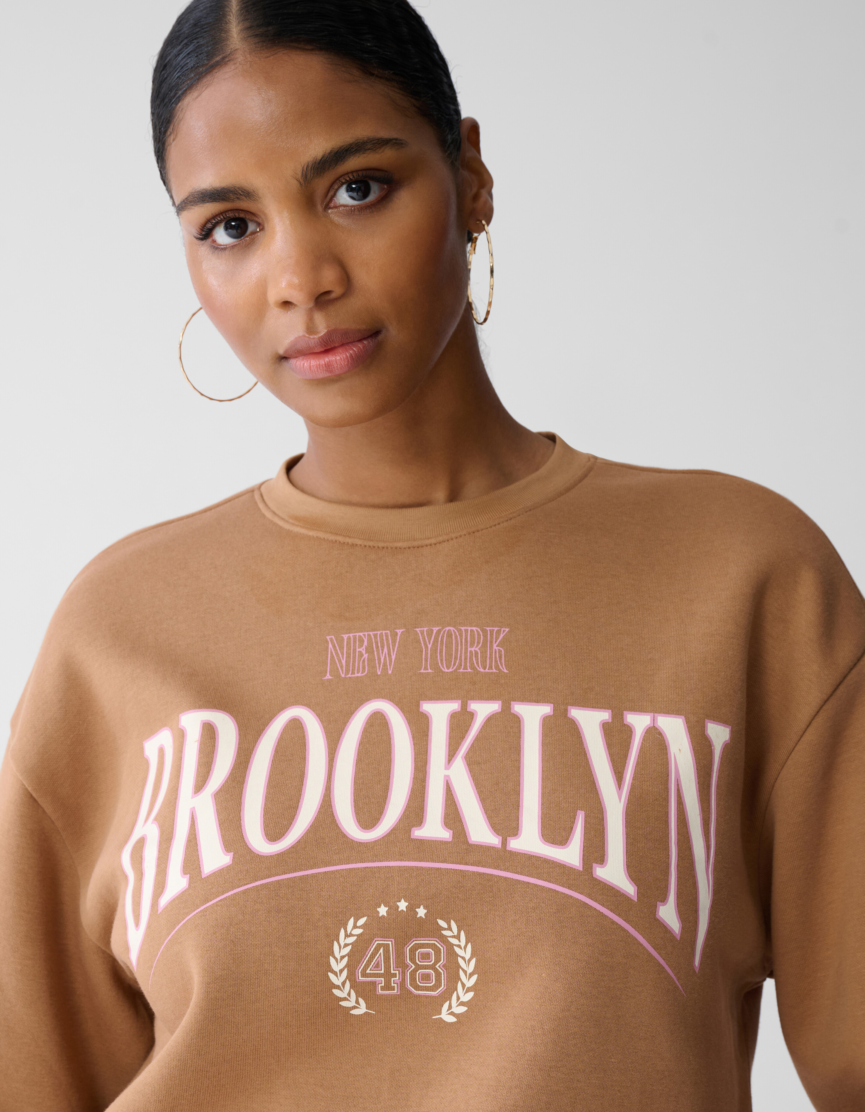 Oversized Varsity Sweater Bruin By Fred SHOEBY WOMEN