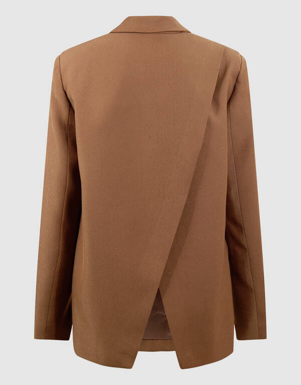 Open Rug Blazer Bruin SHOEBY GIRLS