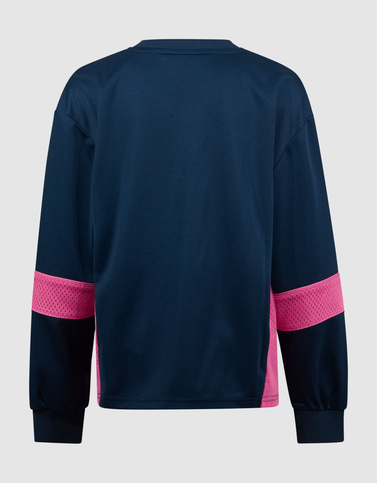 Baseball Mix Longleeve Top Donkerblauw SHOEBY GIRLS