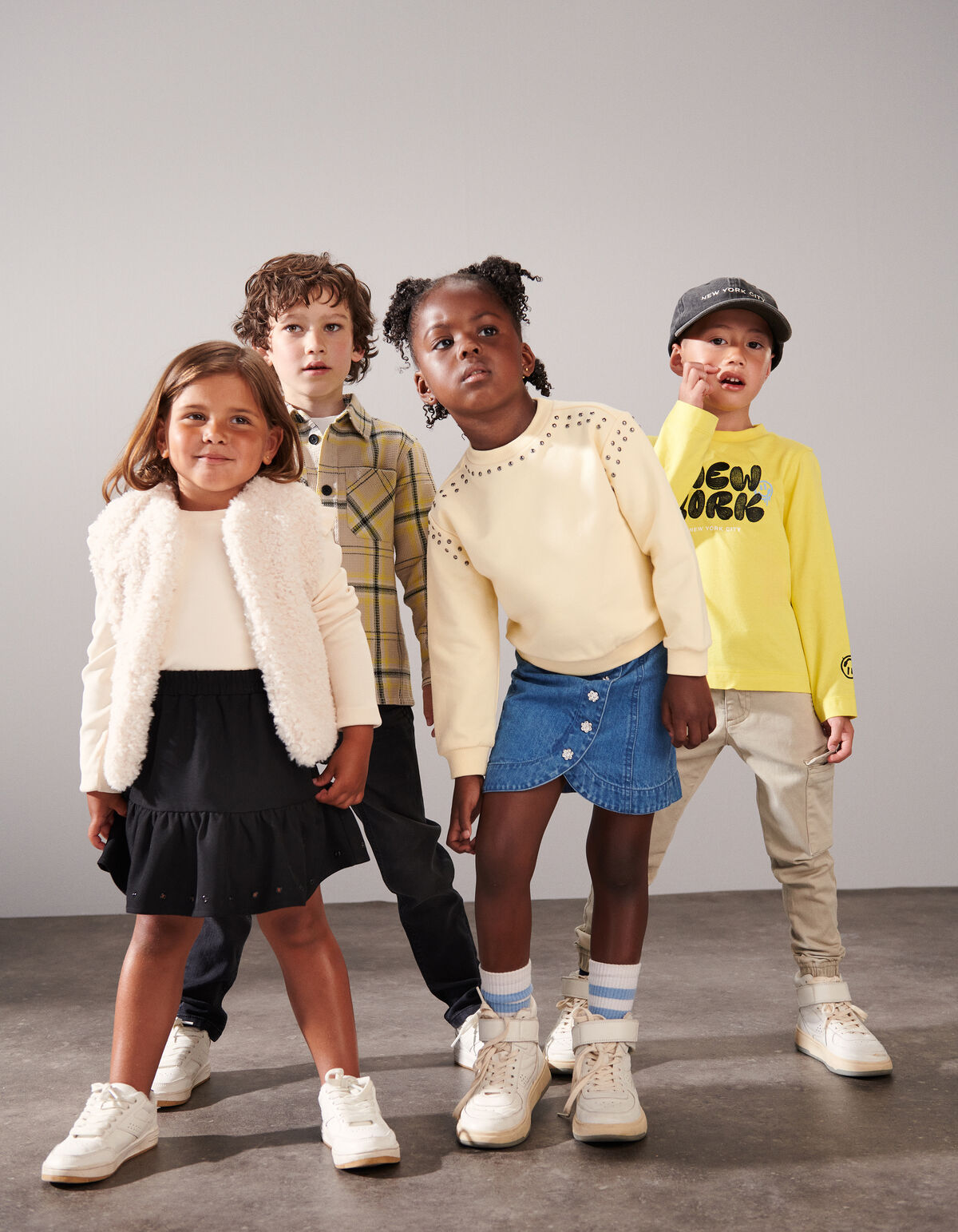 Denim Rok Blauw SHOEBY GIRLS