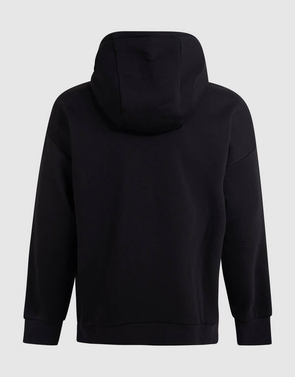 Label Sweat Hoodie Donkerbruin SHOEBY MEN