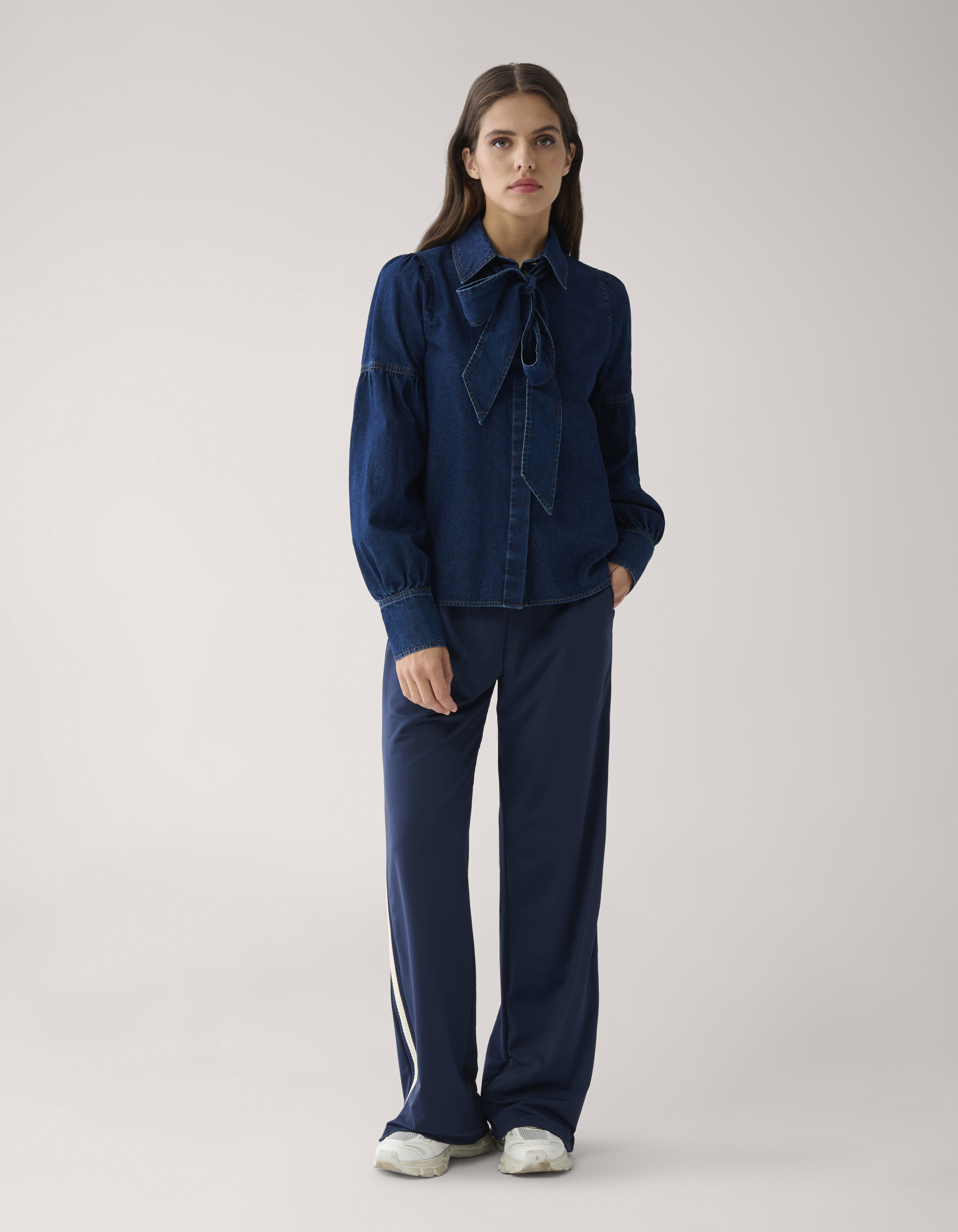 Denim Blouse Donkerblauw By Mieke SHOEBY WOMEN