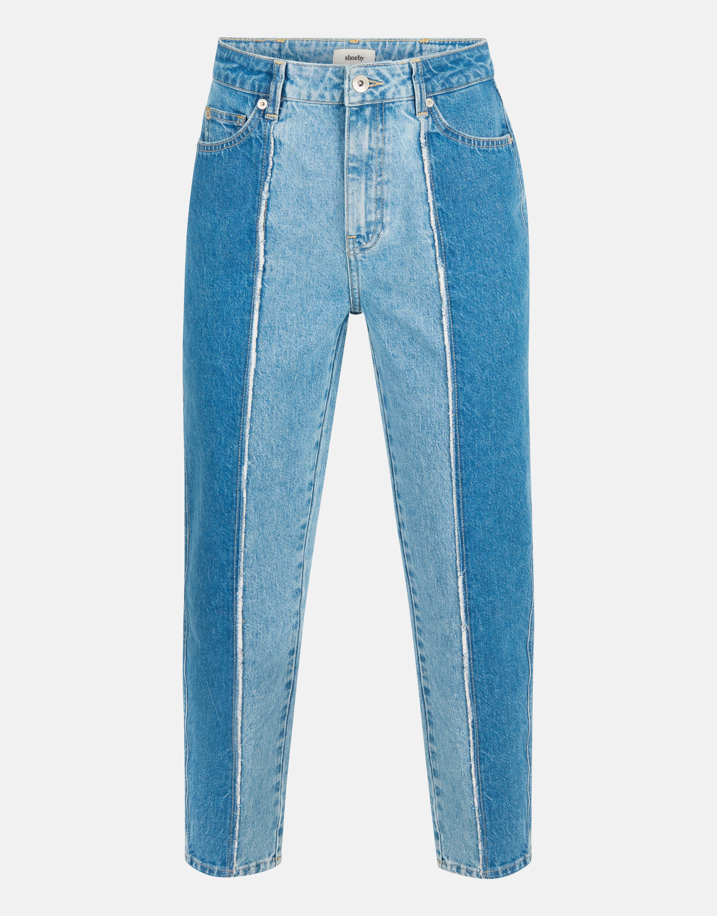 Two Tone Denim Jeans L28 Mediumstone SHOEBY WOMEN