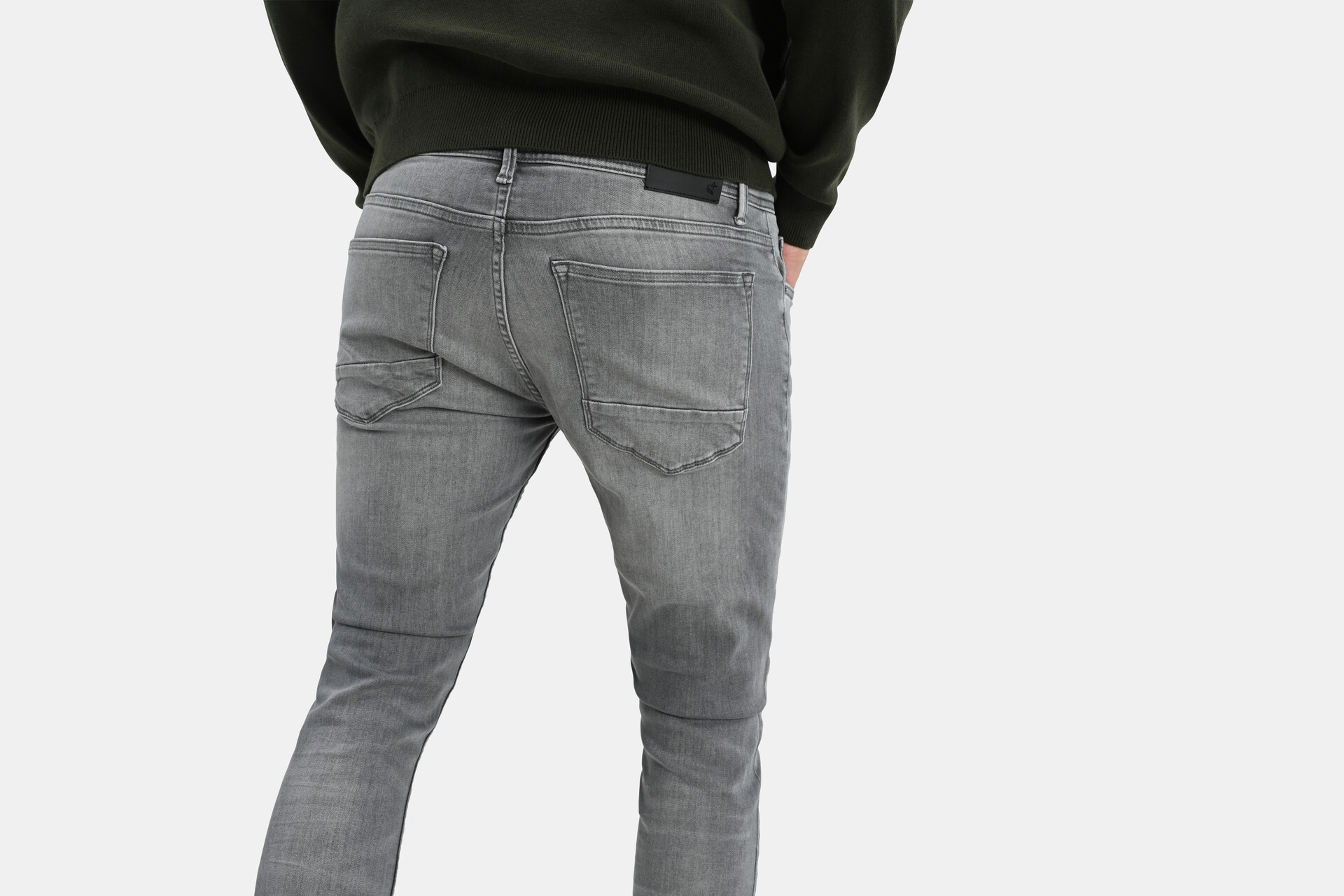 Skinny Jeans Grijs L34 Refill