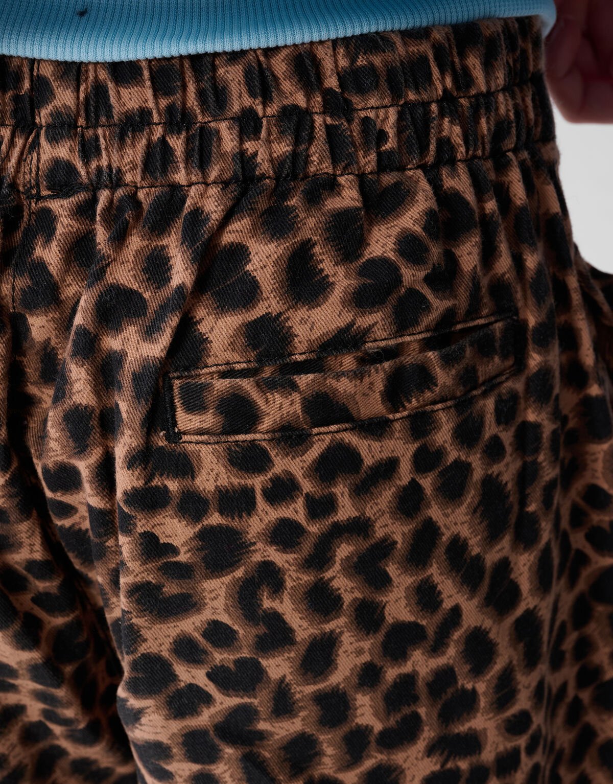 Leopard Twill Skort Bruin SHOEBY GIRLS