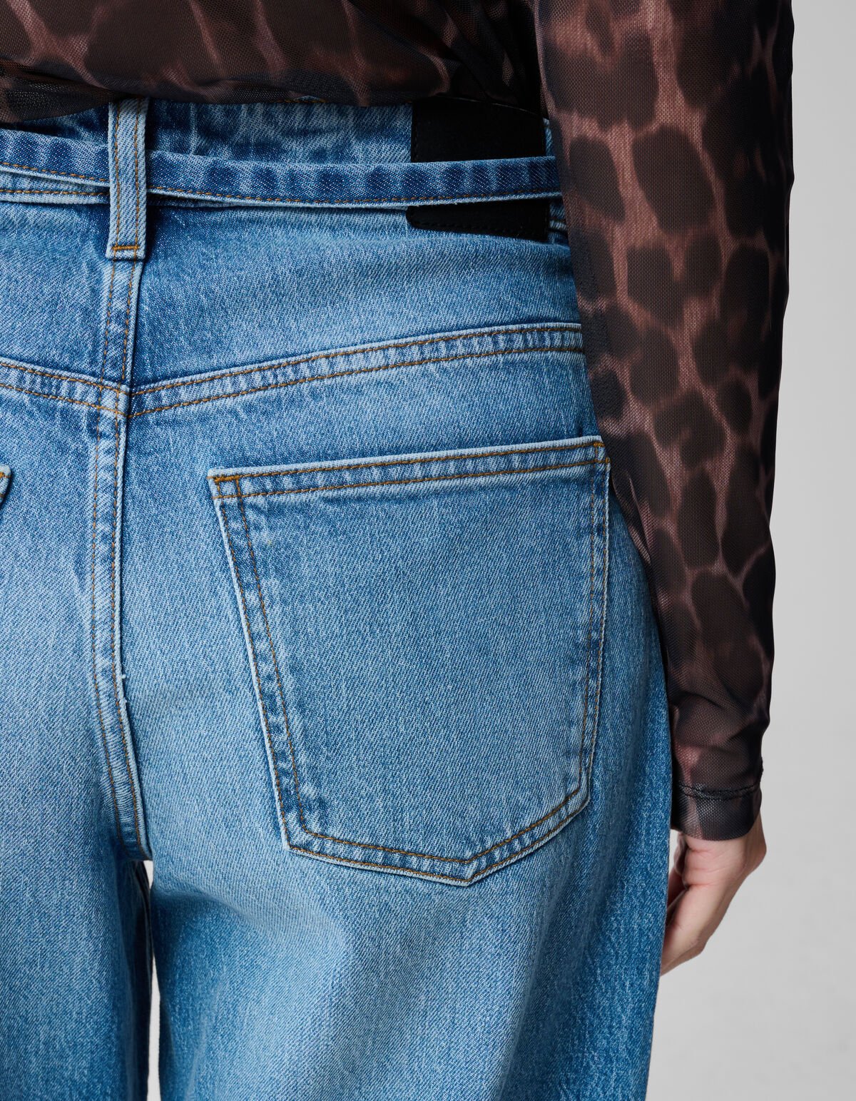 Balloon Fit Jeans Donkerblauw SHOEBY WOMEN