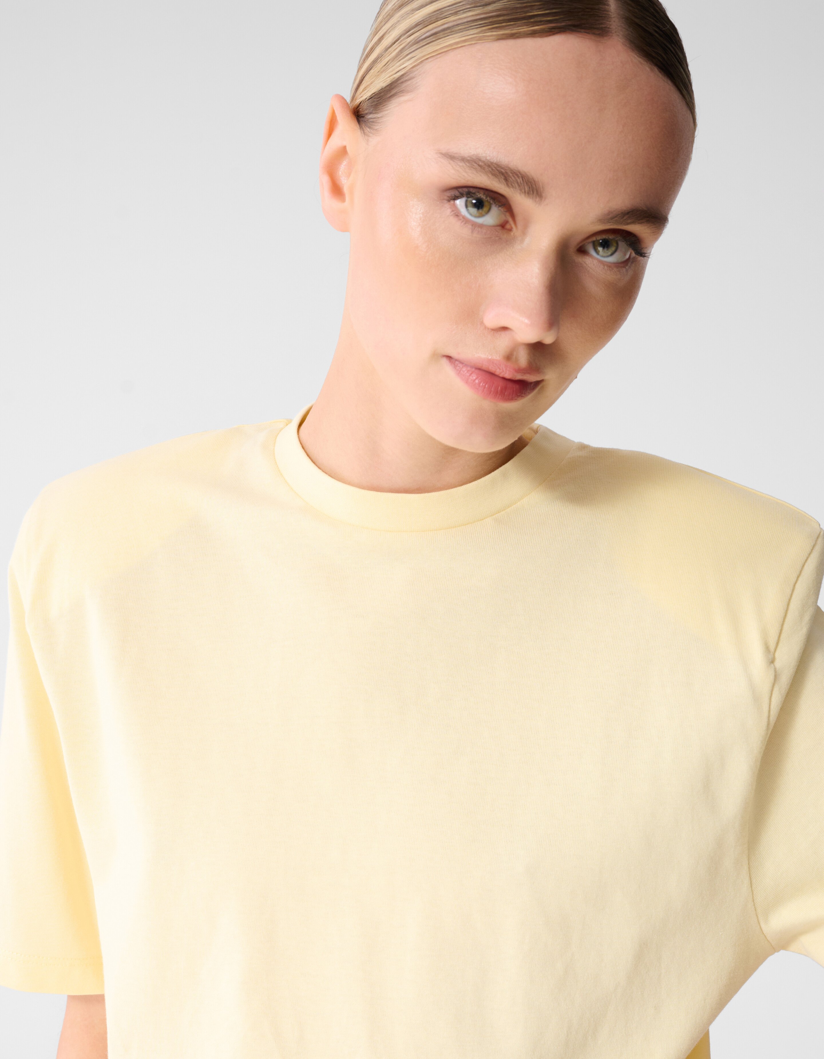 Flower T-shirt Geel SHOEBY WOMEN