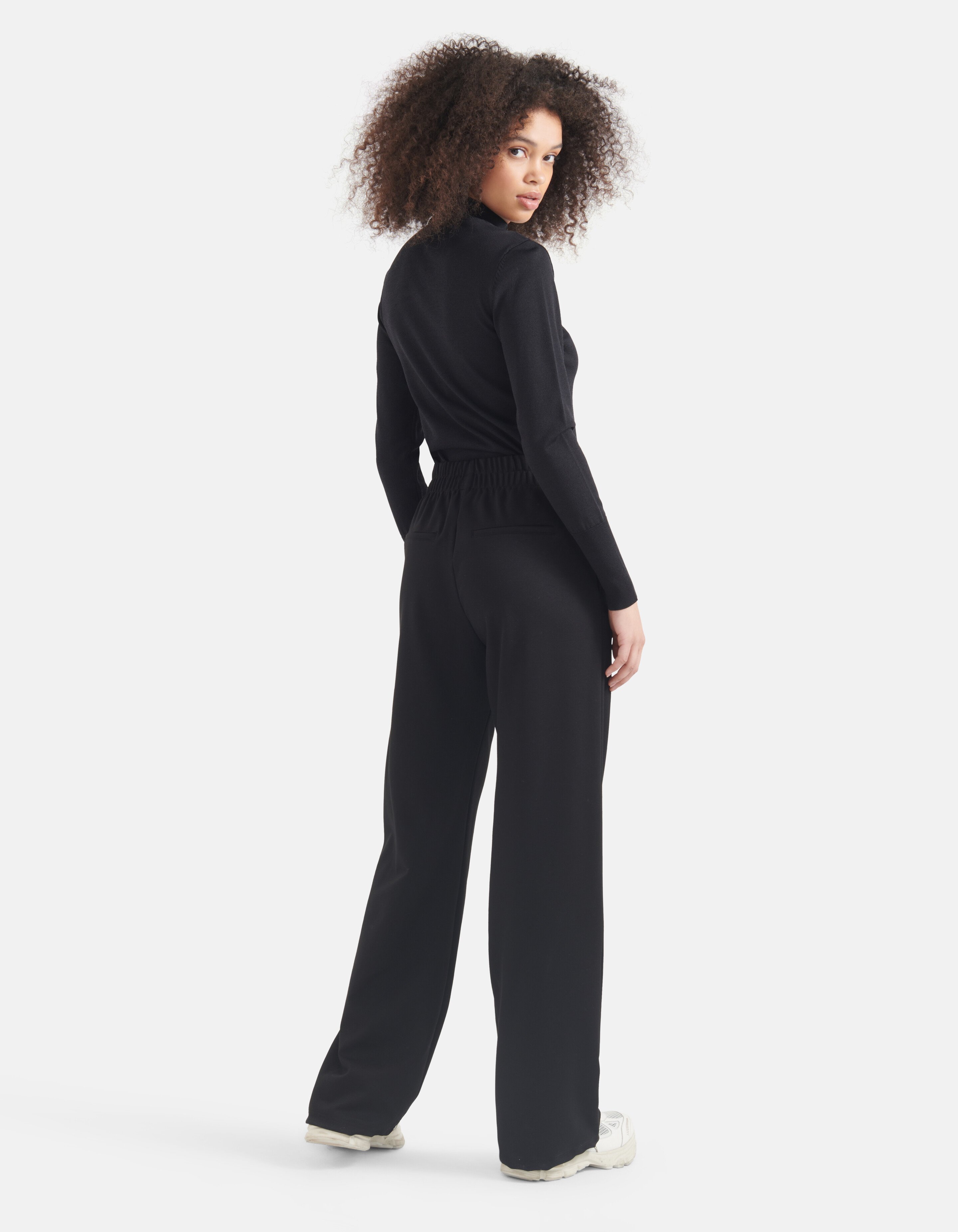 Loose Fit Broek Zwart SHOEBY WOMEN