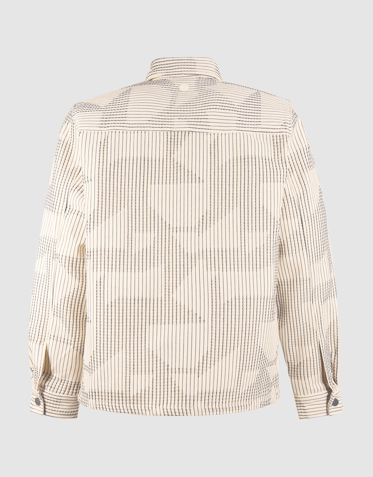 Waffle Camo Overshirt Gebroken Wit SHOEBY MEN