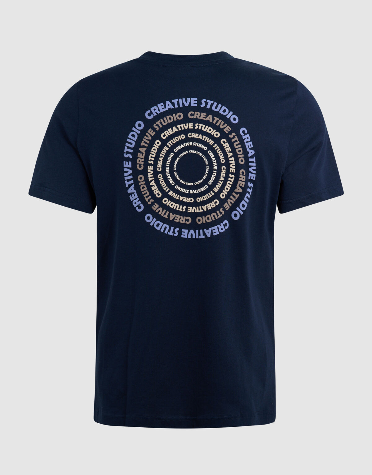 Cirkle Artwork T-shirt Donkerblauw SHOEBY MEN