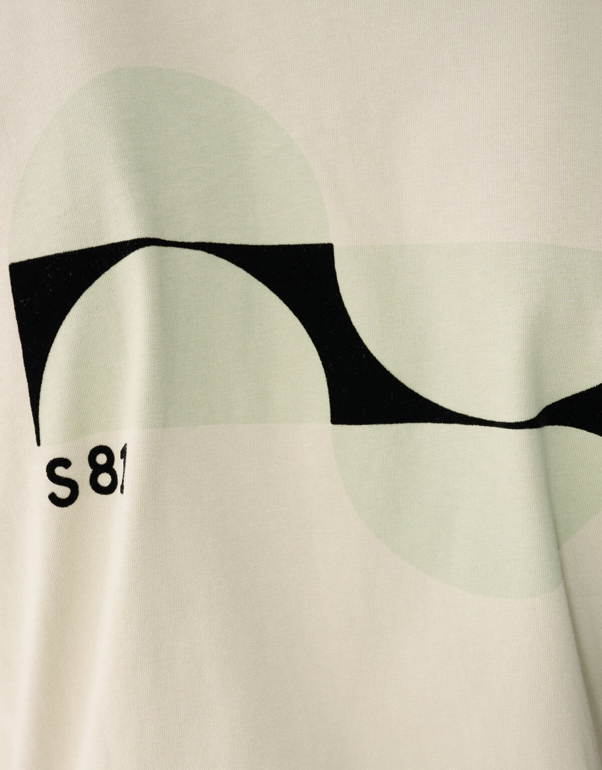 Fancy Artwork T-shirt Lichtgroen SHOEBY MEN