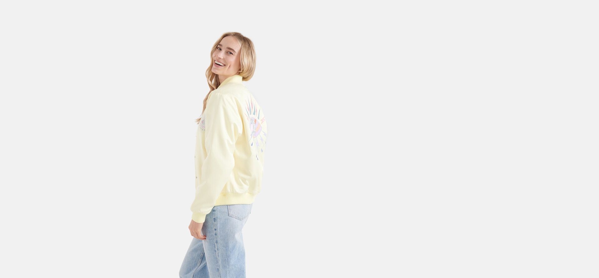 Bomber Jack Lichtgeel SHOEBY WOMEN