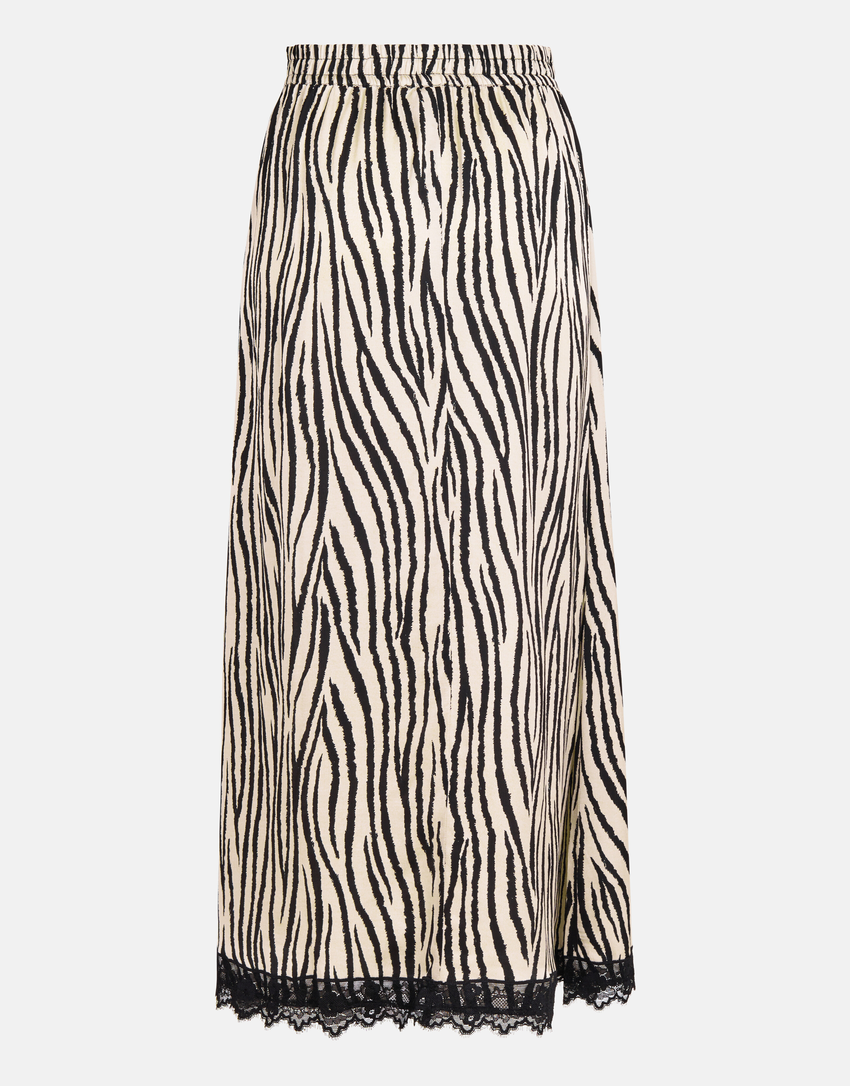 Zebra Printed Rok Zwart/Wit SHOEBY WOMEN