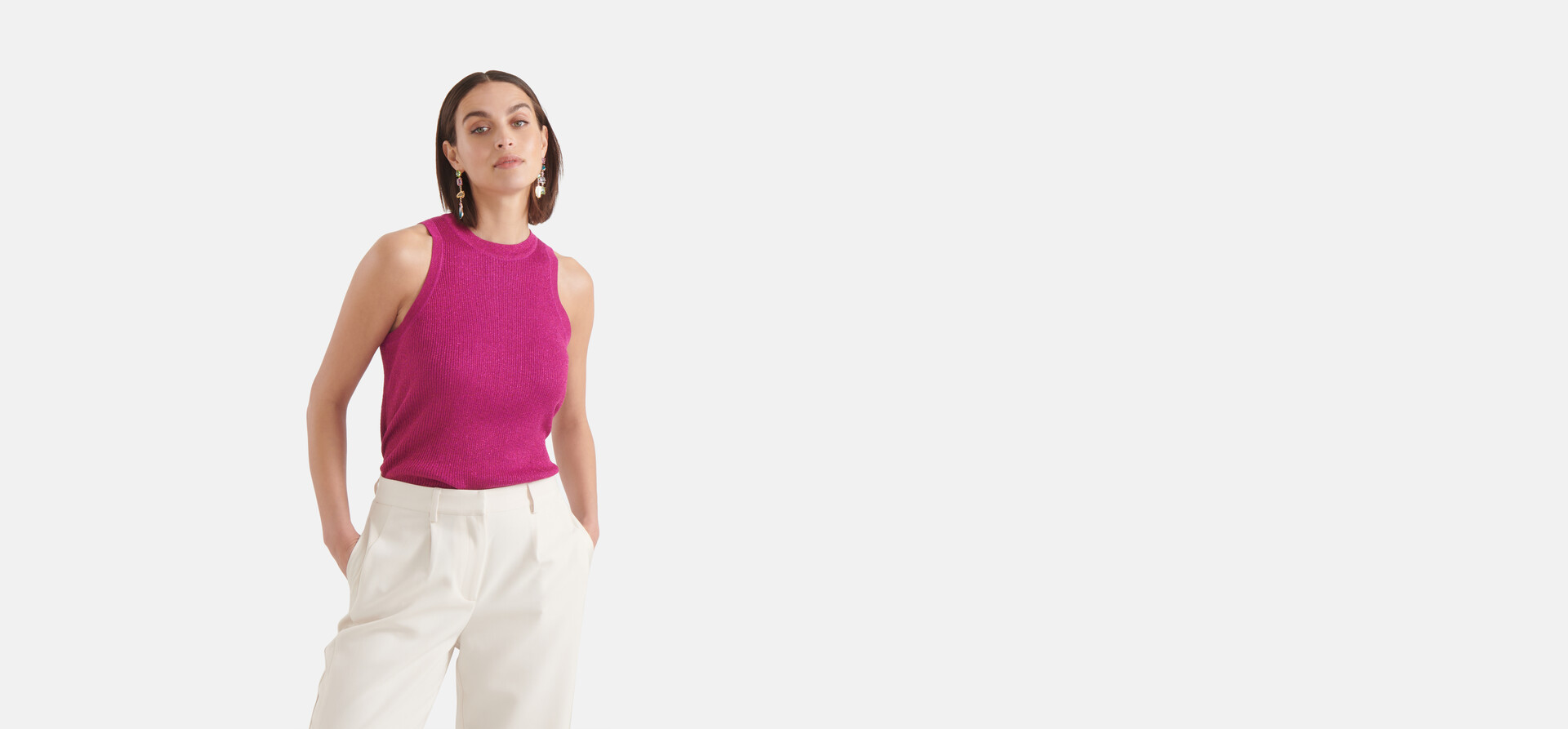 Glitter Top Roze SHOEBY WOMEN