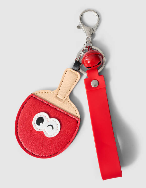 Pingpong Sleutelhanger Rood SHOEBY ACCESSOIRES