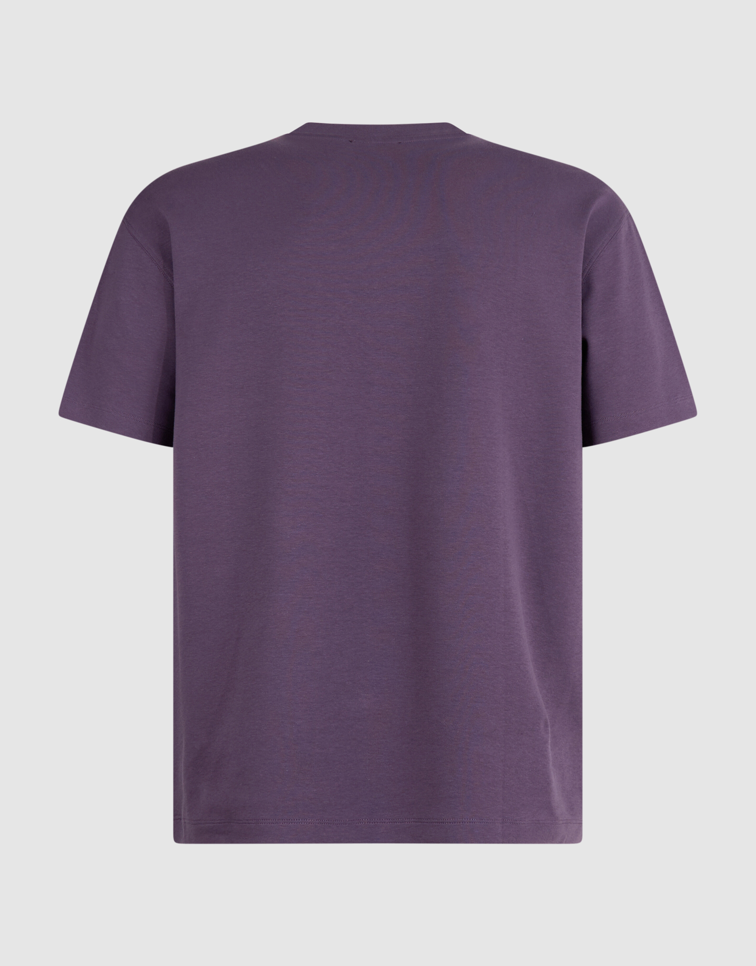 Basis Label T-shirt Paars SHOEBY MEN