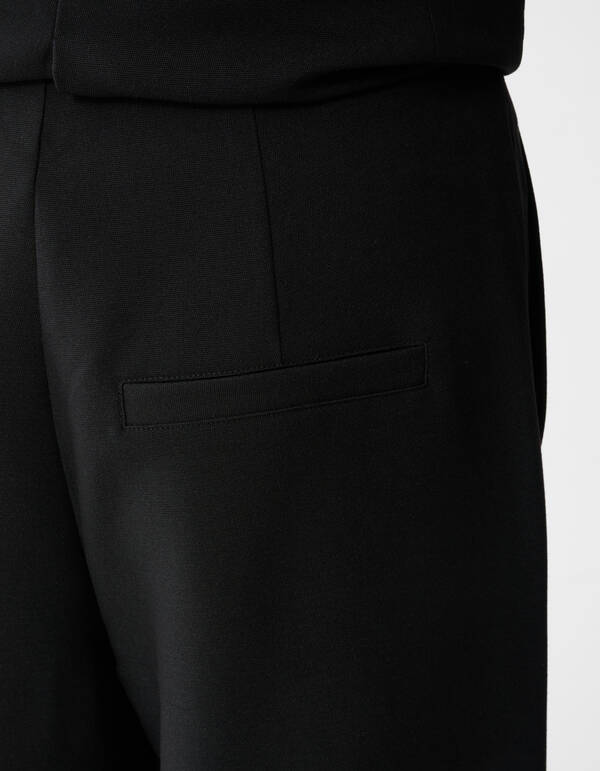 Wide Leg Broek Zwart SHOEBY WOMEN