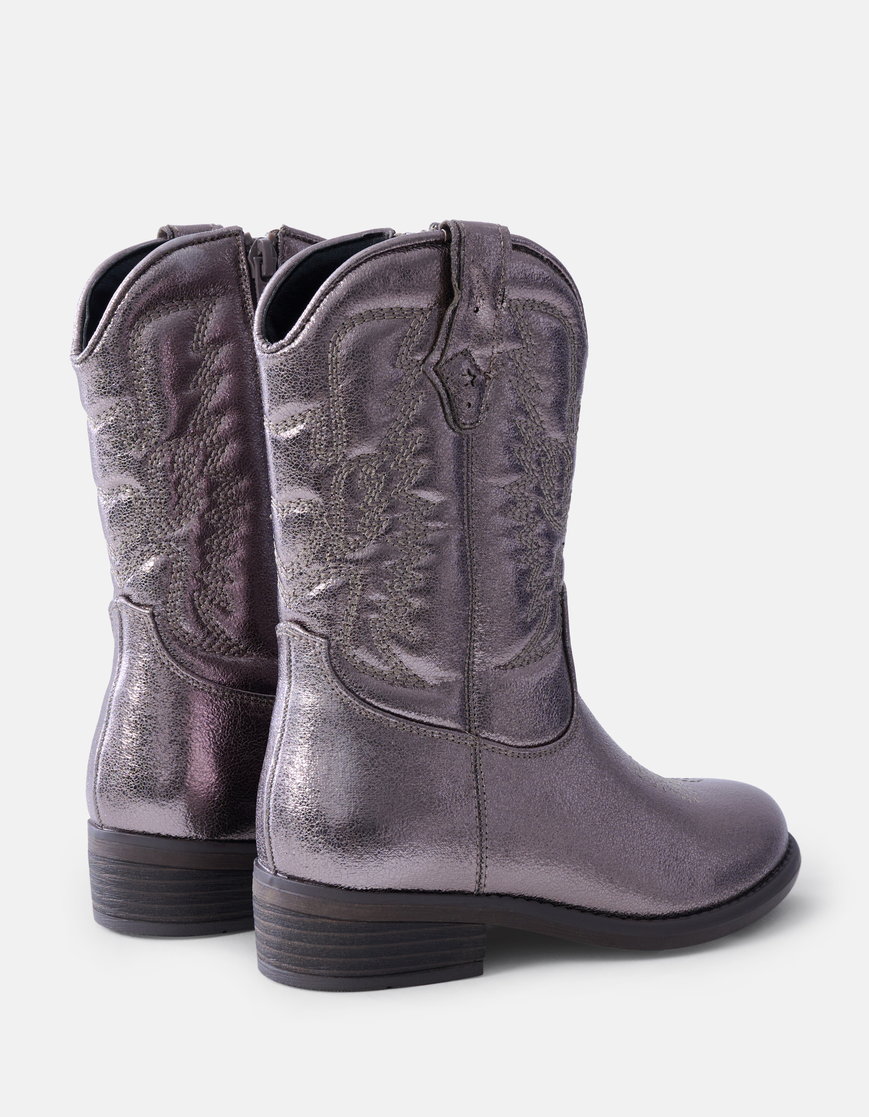 Cowboylaarzen Zilver SHOEBY SHOES