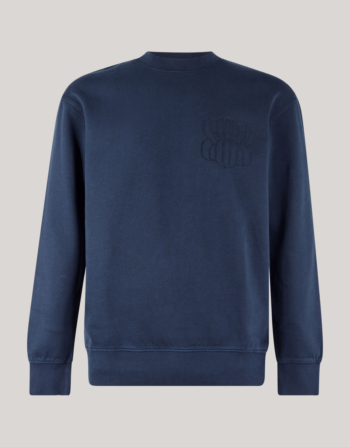 Artwork Sweater Donkerblauw SHOEBY MEN