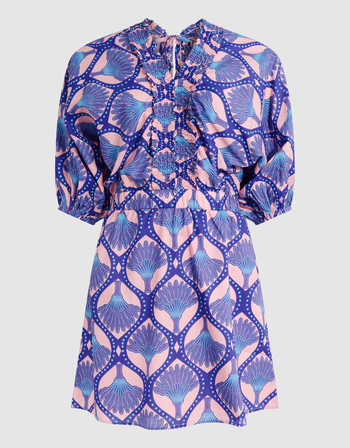 Printed Mini Jurk Paars SHOEBY WOMEN