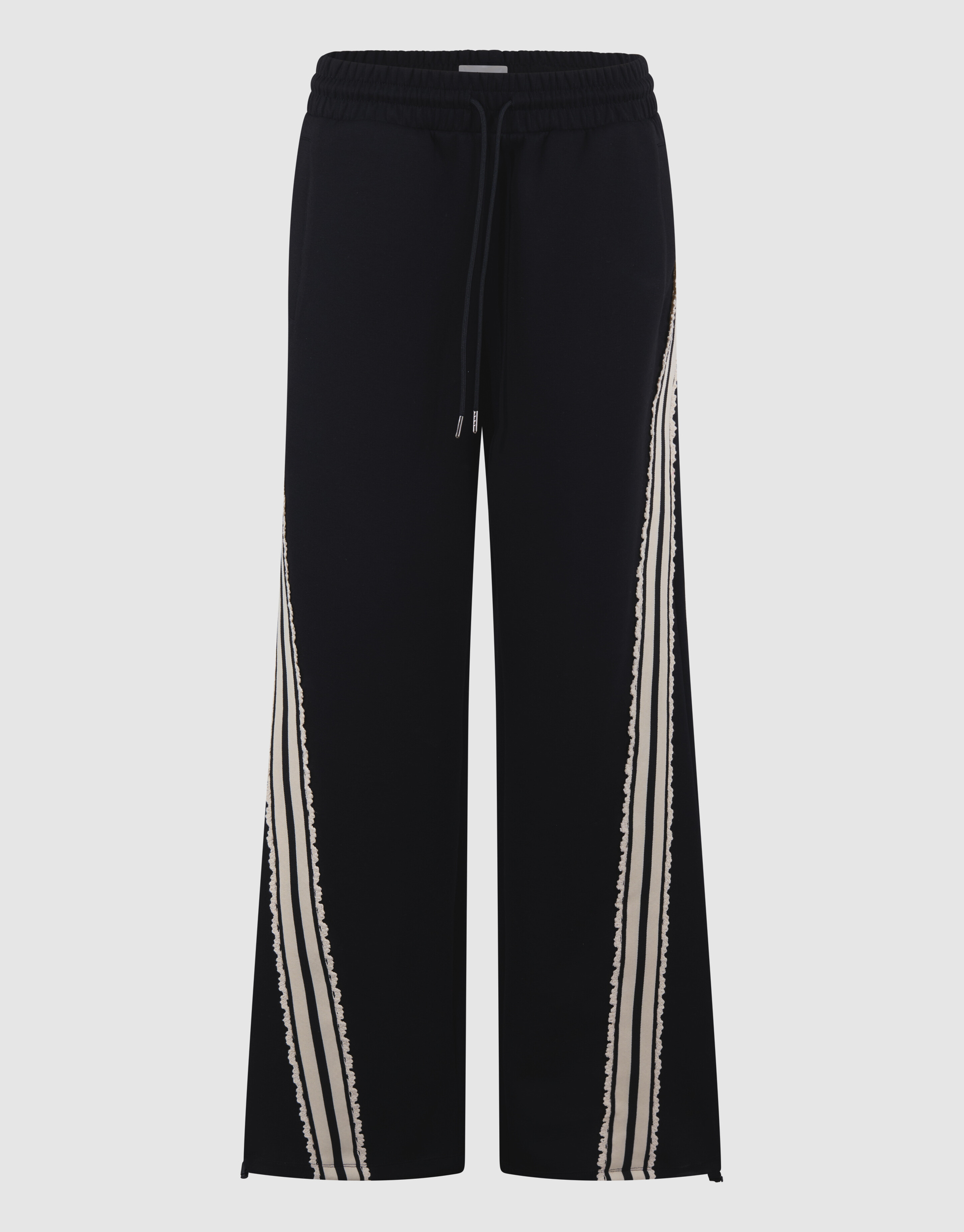 Sporty Lace Wide Leg Broek Zwart SHOEBY WOMEN