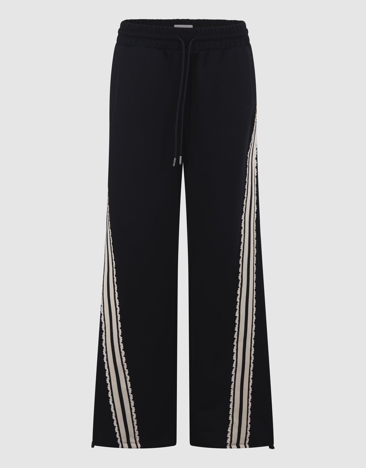 Sporty Lace Wide Leg Broek Zwart SHOEBY WOMEN
