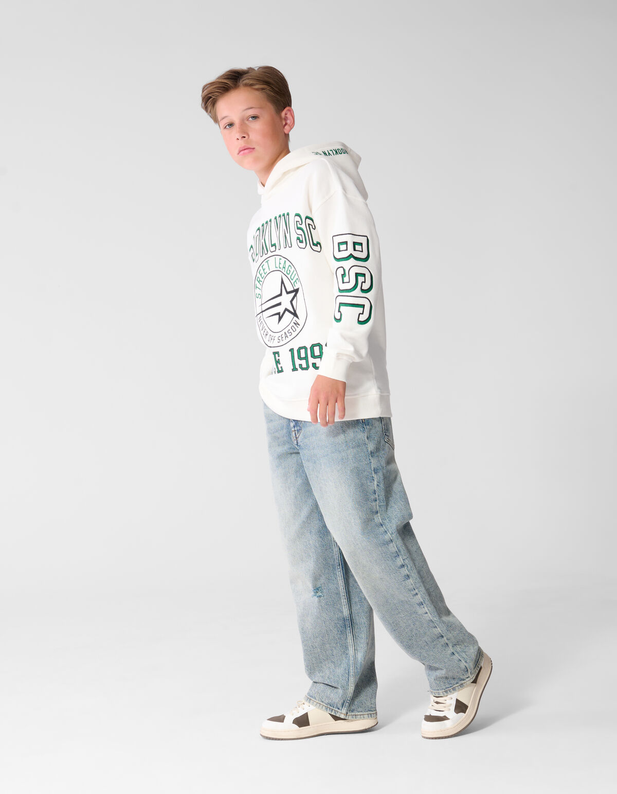Ultra Baggy Fit Jeans Blauw SHOEBY BOYS