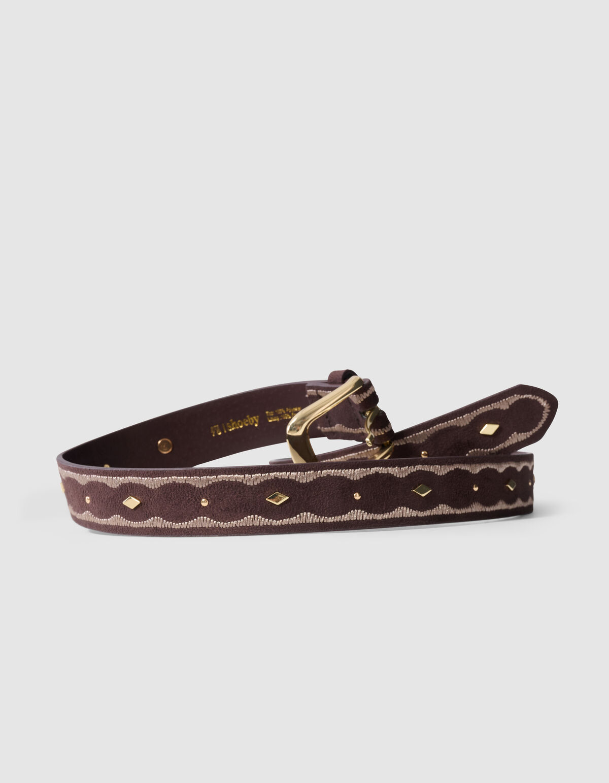 Triangle Western Riem Bruin SHOEBY ACCESSOIRES