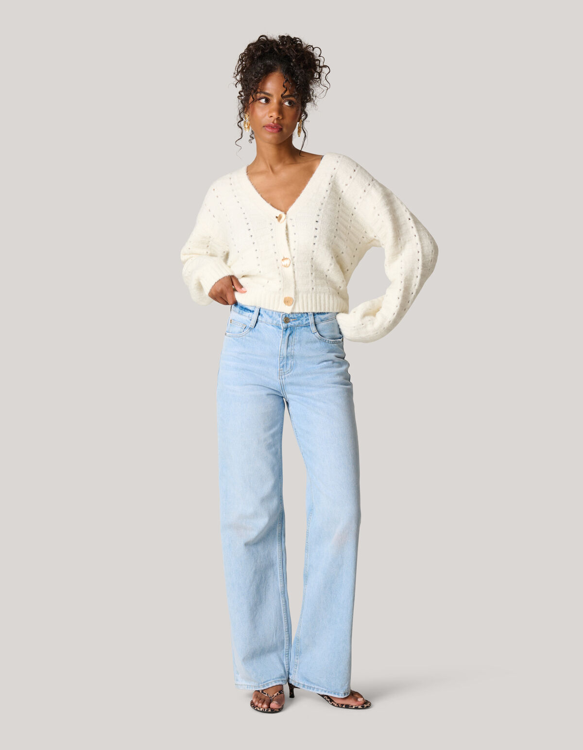 Soft Vest Gebroken Wit SHOEBY WOMEN