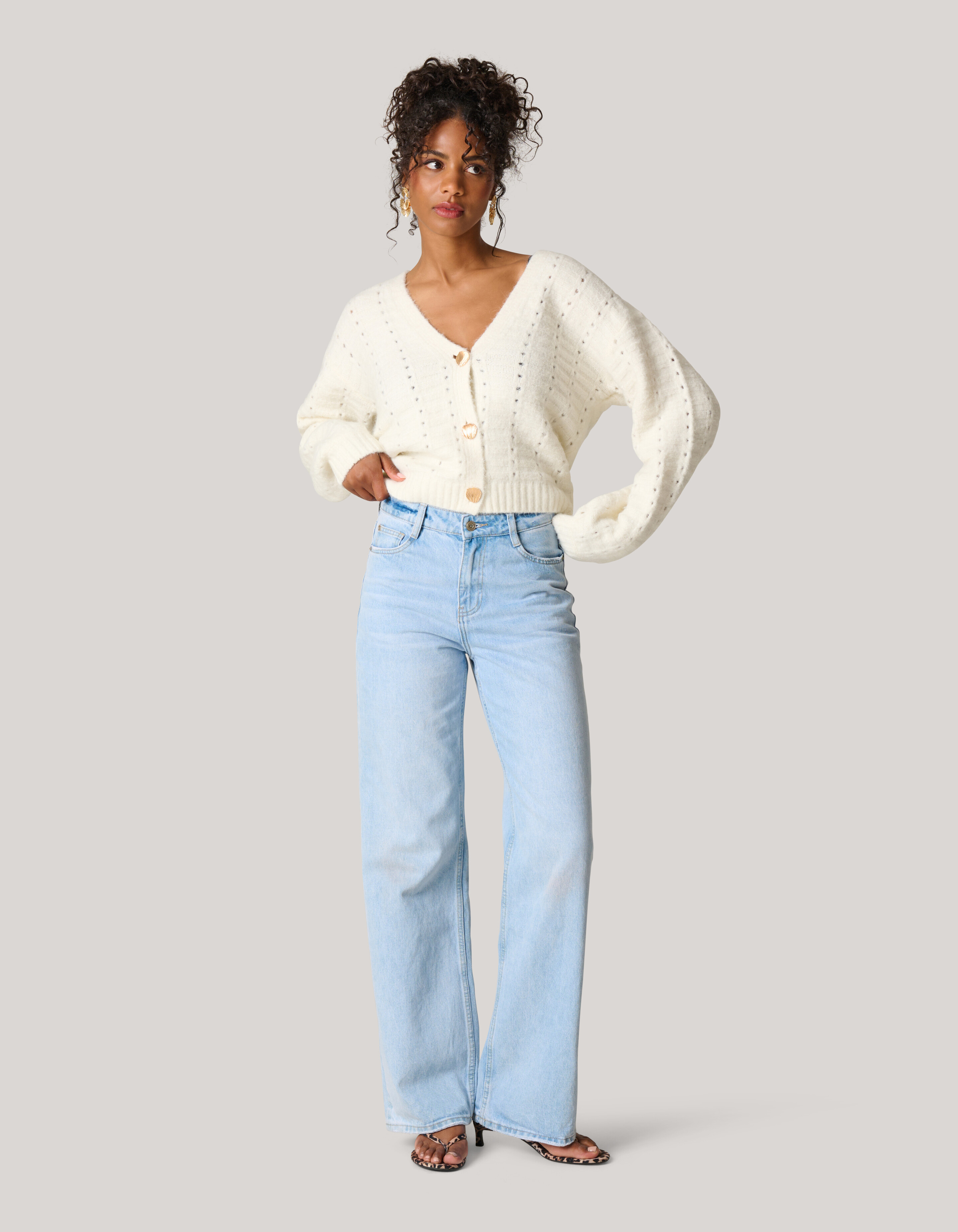 Soft Vest Gebroken Wit SHOEBY WOMEN