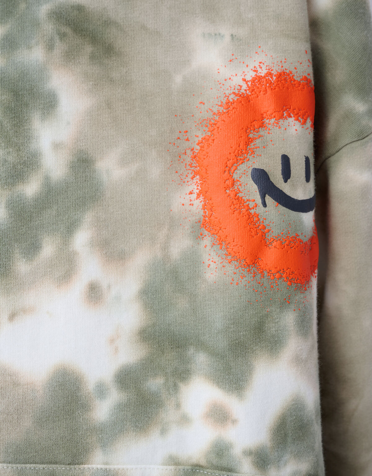 Tie Dye Hoodie Groen SHOEBY BOYS