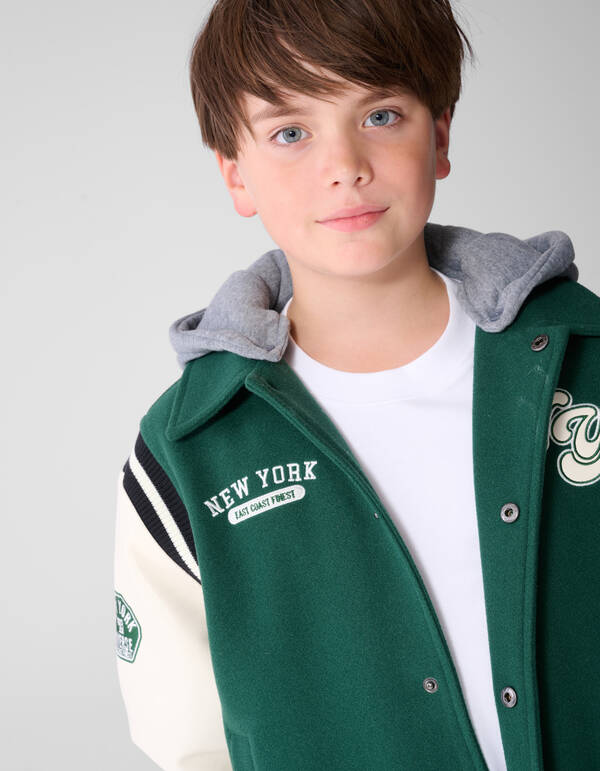 College Bomber Jack Donkergroen SHOEBY BOYS