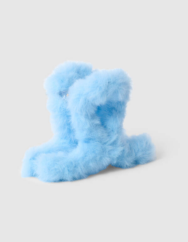 Fluffy Fur Haarclip Lichtblauw SHOEBY ACCESSOIRES