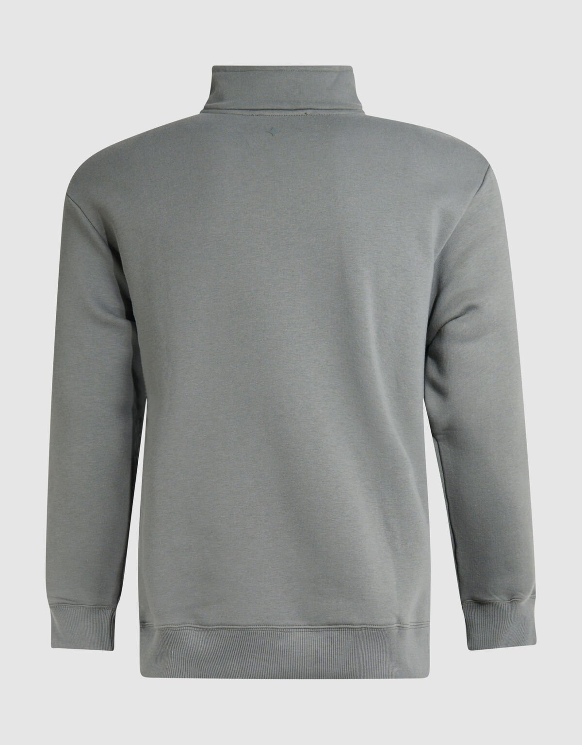 Zipper Sweater Donkergroen SHOEBY MEN