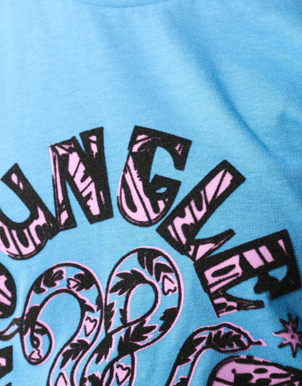 Jungle T-shirt Blauw SHOEBY GIRLS