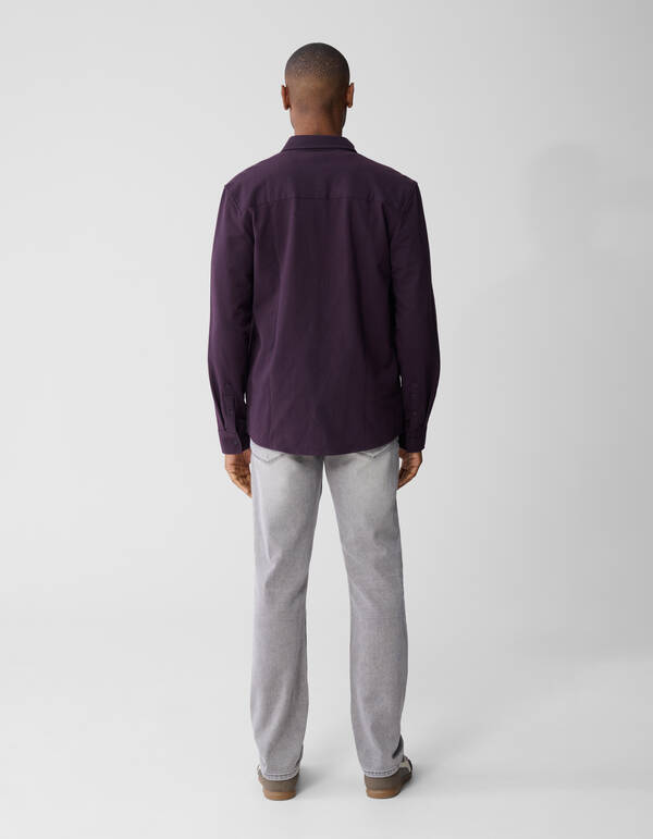 Keper Overhemd Donkerrood SHOEBY MEN