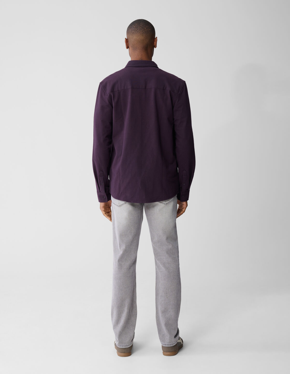 Keper Overhemd Donkerrood SHOEBY MEN