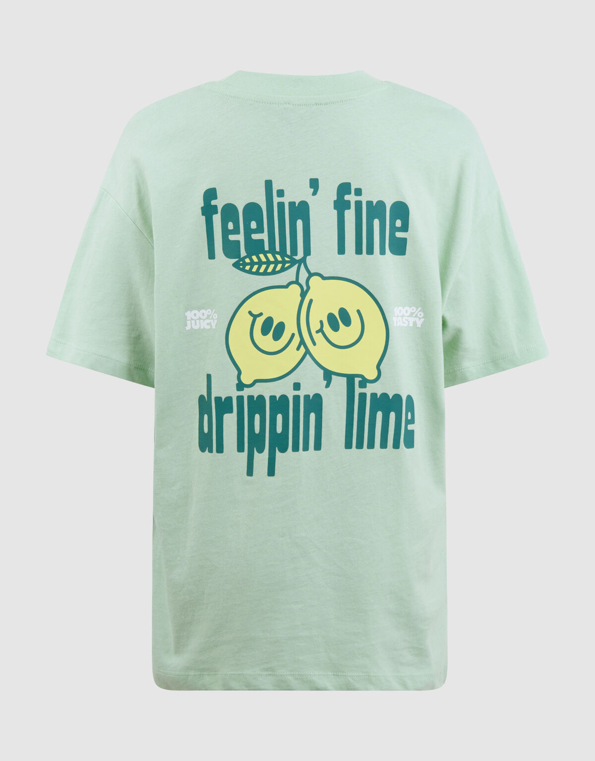 Dripping Artwork T-shirt Lichtgroen SHOEBY BOYS